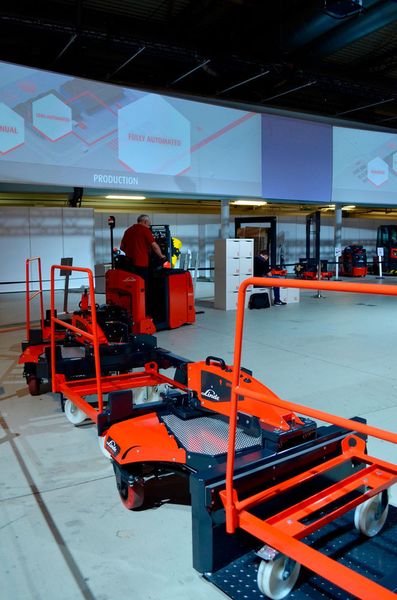 Impressionen von der World of Material Handling am 11. Juni 2018 in Mannheim. Gastgeber waren Linde und Dematic. (Sergio Caré-Lucas)