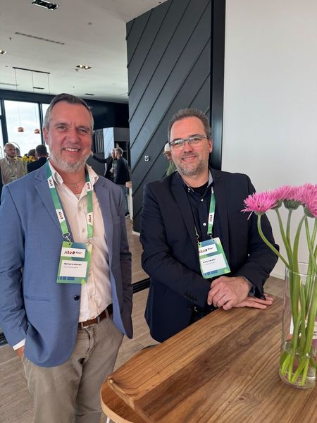 Richard Römer (l., neam IT-Services) und Axel Langer (IT COM Langer) (Bild: Vogel IT-Medien GmbH)