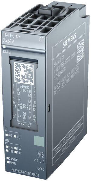 Das Technologiemodul TM Pulse 2x24V von Siemens bietet zwei Kanäle mit je zwei Ampere für unterschiedliche Pulsmuster. (Siemens)