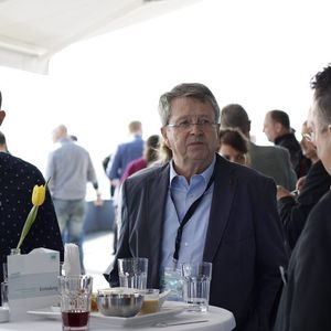 Die Mittagspause wurde auf der sonnigen Terrasse bei kulinarischen Häppchen verbracht und bot die ideale Plattform um sich untereinander auszutauschen