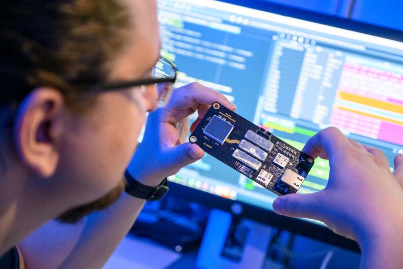 Bosch will Quantensensoren so weit miniaturisieren, dass sie sich auf einem Chip integrieren lassen.(Bild:  Bosch)