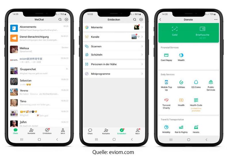 сервис для видеозвонков WeChat