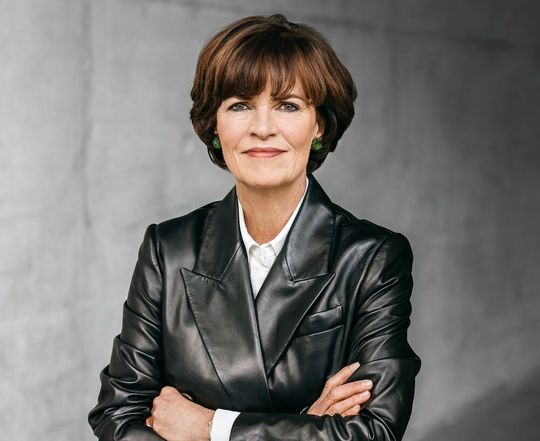 Klare Worte! Nicola Leibinger-Kammüller, die Chefin des Maschinenbauers Trumpf aus Ditzingen in Baden-Württemberg, lässt es sich hier nicht nehmen, die Lage in Deutschland und die Ideen der Bundesregierung zu kritisieren.(Bild:  Trumpf)