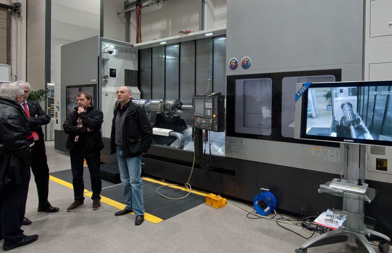 Impressionen vom Okuma-Open-House 2012. (Bild: Okuma/Hennecke)