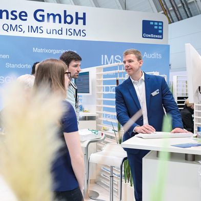 Softwareentwickler ConSense präsentiert auf der it-sa 2026 die Softwarelösung ConSense GRC zum Aufbau eines effizienten und transparenten ISMS. (Bild: ConSense)