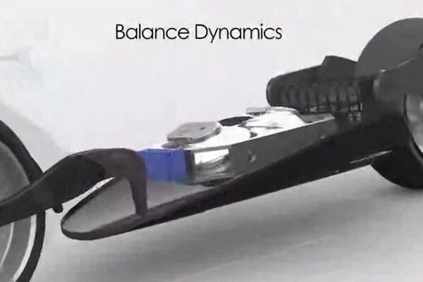 Diese beiden Gyros sorgen dafür, dass der C-1 nicht umfallen kann (Bild: Lit Motors)