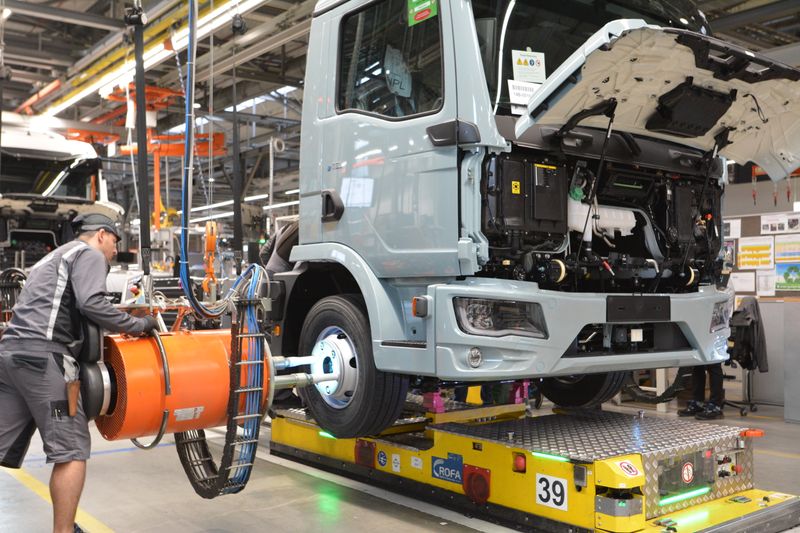 MAN erweitert sein Werk in Krakau und stellt dort elektrisch angetriebene Lkw her.(Bild:  MAN Truck&Bus)