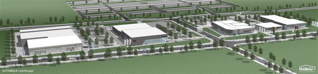 So soll die künftige Premium-Automeile in Mainz aussehen. (Archiv: Vogel Business Media)