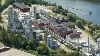 Solvay is partnering with transportation providers Kiitosimeon and Adams Logistics to reduce the carbon footprint of its facility in Voikkaa, Finland.  (Source: Solvay )