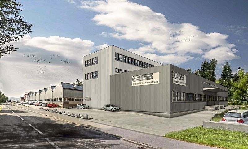 Der 4-stöckige Neubau wird Ende 2019 bezugsbereit sein und eine zusätzliche Nutzungsfläche von 1400 m2 bieten.  (GIS)