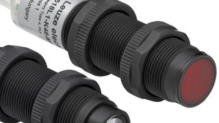 Einstrahl-Sicherheits-Lichtschranke SLS 518 für den Einbau bei beengten Platzverhältnissen. (Leuze Electronic)