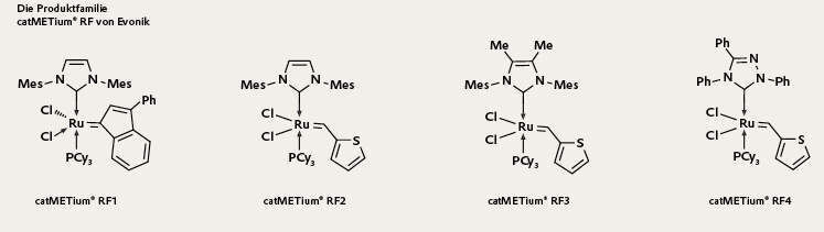 Abbildung 2: Die Produktfamilie Catmetium RF von Evonik (Grafik, Quelle: Evonik Industries) (Archiv: Vogel Business Media)