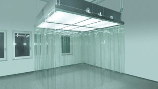 Dank des modularen Aufbaus kann das Cleanoflex als Minienvironment, wie hier als Reinraumzelt oder als klassischer Reinraum ausgeführt und auch im Nachhinein erweitert  werden.  (Bild: Bc-Technology)