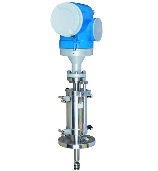 Das MIR-Spektrometer von E+H identifiziert Substanzen und bestimmt online Konzentrationen unterschiedlicher Stoffe in der Chemie-, Pharma- und Lebensmittelindustrie.  (Bild: E+H)