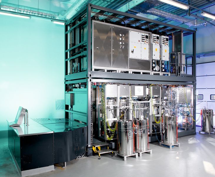 Im Forschungszentrum Invite werden bereits kontinuierliche Verfahren erprobt. (Bild: Bayer Technology Services)