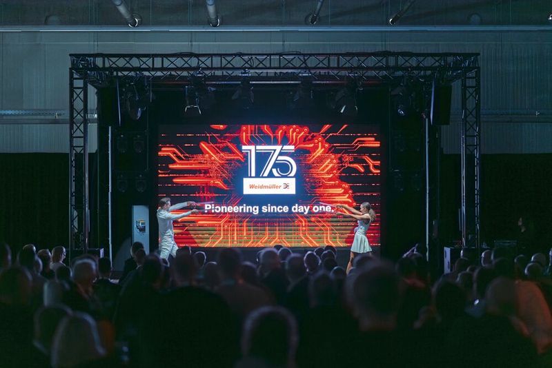 Das neue Elektronikwerk von Weidmüller wurde am Freitag, den 05.09.2025, feierlich eröffnet. (Bild: Weidmüller)