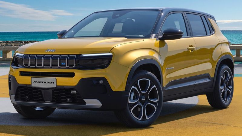 Jeep will den Avenger nächstes Jahr auf den Markt bringen.  (Bild: Jeep)