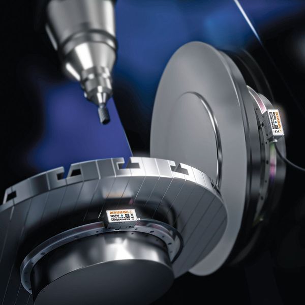 Renishaw präsentiert auf der EMO den ersten optischen, offenen, absoluten Encoder mit funktionaler Sicherheit. (Renishaw)