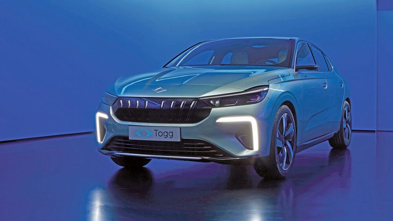 Das Gewicht des Modells gibt Togg mit 1.939 bis 2.215 Kilogramm an. (Bild: Togg)