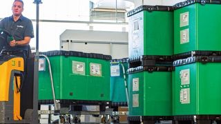 Die standardisierten Transportlösungen von Walther Faltsysteme ermöglichen ein einfacheres Handling und schnellere Abläufe. (Walther Faltsysteme)