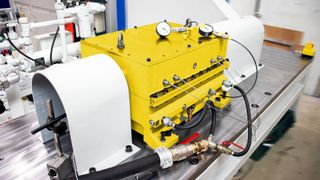 Mit seinem neuen High-Speed-Prüfstand konnte Ringspann nachweisen, dass die neuen FHHS-Gehäusefreiläufe sich als Überholfreilauf für hohe Drehzahlen eignen. (Bild: Ringspann)