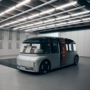Das Shuttle ist vollständig „Made in Germany“ – inklusive der Software für die autonomen Funktionen.(Bild:  UE Studios)