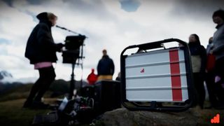 The mobile power supply at the concert by Baiba. (Image:Instagrid GmbH)