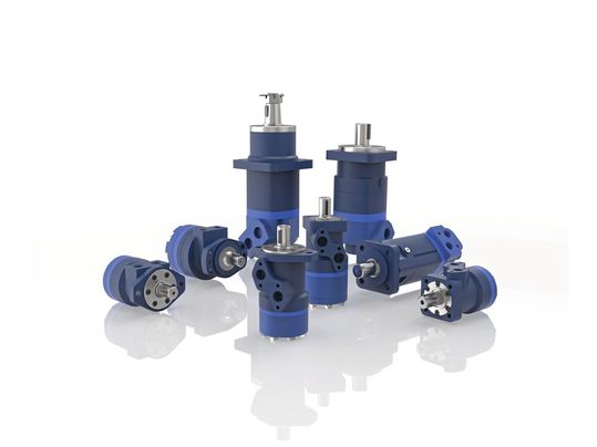 Die langsamlaufenden Motoren der neuen Standardreihe Gerotor-Motoren bieten hohes Drehmoment bei niedrigen Drehzahlen und eignen sich für anspruchsvolle Anwendungen.(Bild:  Ruppel Hydraulics)