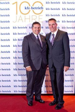 Reinhard Winter (Shell Deutschland) und Wolfgang Michel (Vogel Business Media) (Archiv: Vogel Business Media)