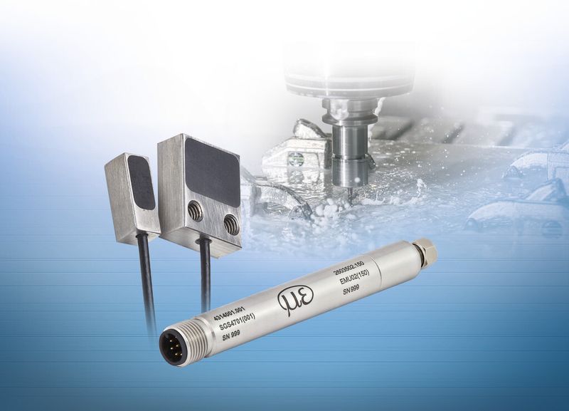 Dieser Wirbelstromsensor misst die thermische Ausdehnung der Hochfrequenzspindel berührungslos. (Bild: Micro-Epsilon)