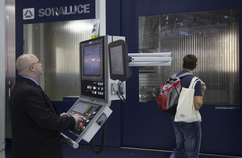 Komplettbearbeitungsmaschine von Soraluce. (Bild: Messe Stuttgart)