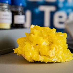 Der Schwefelkristall(Bild:  Theion)