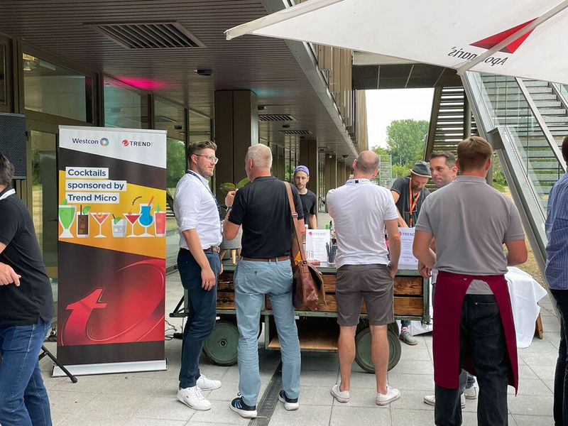 Trend Micro sponsorte die Getränke des Abends.  (Bild: Westcon-Comstor)