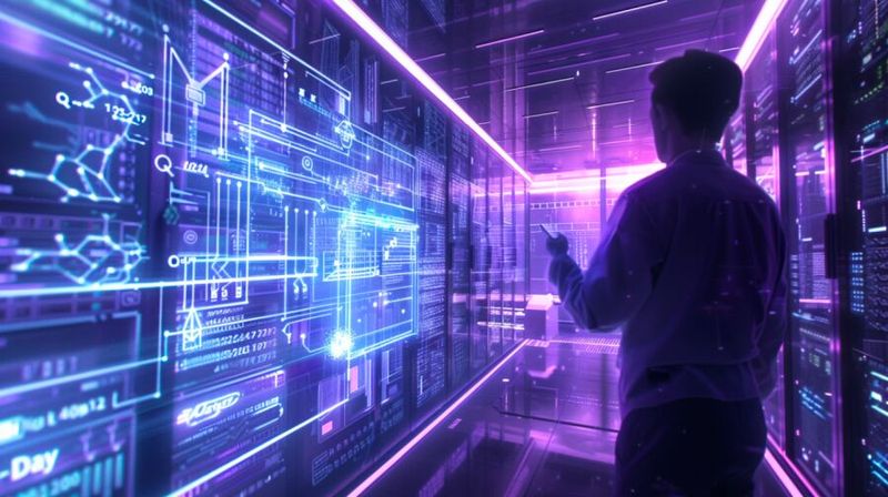 Siemens erweitert sein Portfolio für industrielle KI  bei der Verarbeitung von Produktionsdaten und bei der Automatisierung von Engineering-Prozessen.(Bild:  Midjourney / Paula Breukel / KI-generiert)