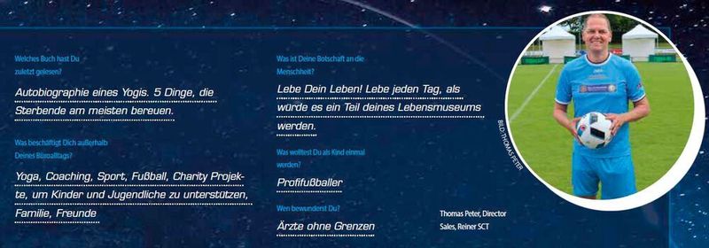 Thomas Peter, Director Sales, Reiner SCT (IT-Business)