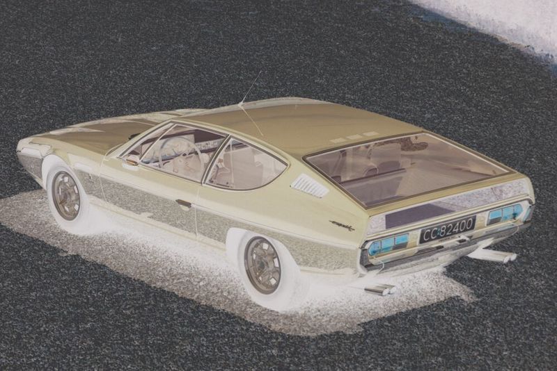 Nie zuvor hatte es einen schnelleren und schärferen V12-Viersitzer gegeben als den Lamborghini Espada. (Bild: Lamborghini)