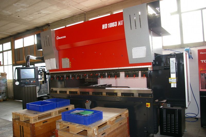 Dernier investissement de machines chez Valentine, la plieuse HD 1003NT. (Image: MSM / JR Gonthier)
