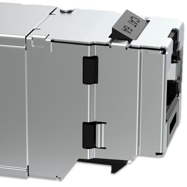 In short: Due to the extremely short design of only 30 mm, the new RJ45 keystone modules from Panduit can be flexibly integrated into any keystone holder. (Image:Panduit)