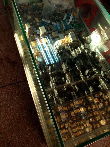 Auslage: Typische, mit 