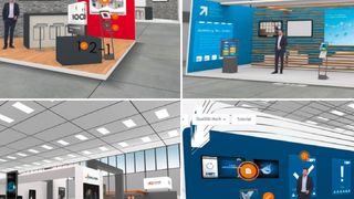 Metav digital offers an interactive 3D experience in a trade fair environment with high display quality.  (Metav)