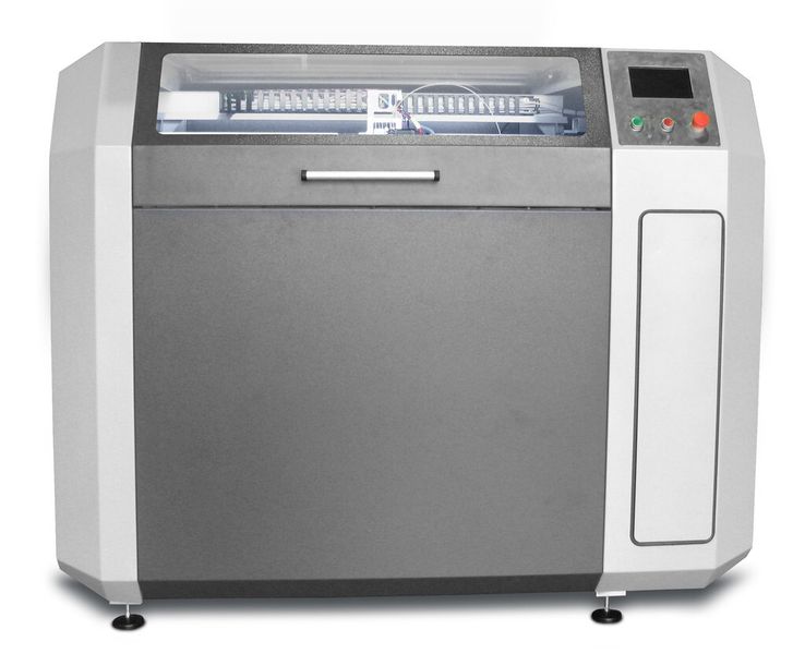 FFF-3D Drucker werden immer größer, der German RepRap X1000 hat 1000 x 800 x 600 mm Druckraum. (Bild: German Rep Rap)