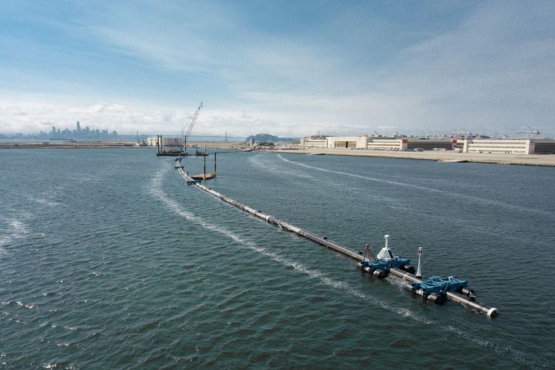 Dort soll der Müll recycelt und in Produkte umgewandelt werden, aus deren Erlös wiederum das Projekt weiter finanziert wird.  (The Ocean Cleanup)