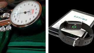 Von der Manschette mit Pumpe zur automatisierten Blutdruckmessung am Handgelenk. Medizinprodukte und ihre Entwicklung. (Pixabay, Aktiia)