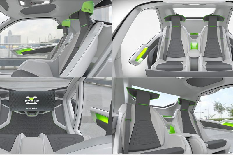 Das Gefährt verzichtet übrigens auf Lenkrad oder Pedale – es holt seine Gäste alleine ab und bringt sie völlig autonom ans Ziel. (Italdesign)