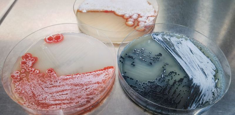 Kulturen unterschiedlicher Streptomyces-Stämme.(Bild:  Chengzhang Fu / HIPS/Fu)