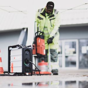 Tragbares Batterie-System von Instagrid(Bild:  IF Design/Instagrid)