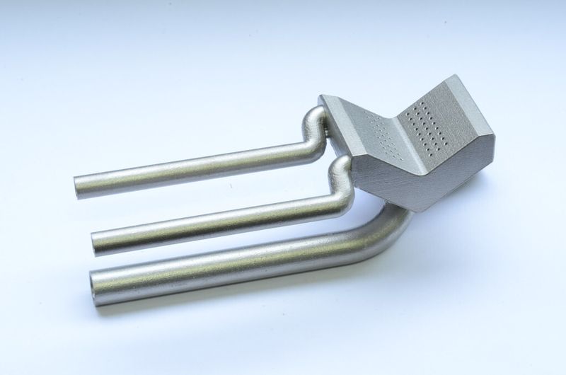 Bild 5: Der neue Brenner konnte in einem Stück aus Inconel 718 gefertigt werden. (Bild: Layerwise)