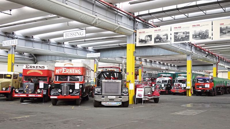 Das Depot Lkw + Bus befindet sich in der Otto-Hahn-Str. 3-5 in Einbeck auf dem Gelände einer ehemaligen Küchenmöbelfabrik. Parkplätze gibt es vor Ort reichlich (inkl. Shuttle-Bus). Aktuell ist das Depot ausschließlich samstags und sonntags von 10 bis 18 Uhr geöffnet.  (Bild: Dominsky – VCG)