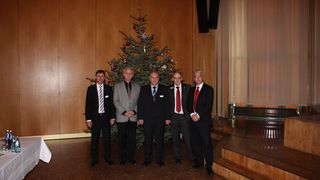 Neu gewählter Vorstand von AS-International Association: v.l. Jochen Bihl, Dr. Andreas Schiff, Detlev Knauer, Dr. Thomas Sebastiany und Rolf Becker. (AS-International)