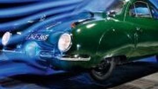 65 Jahre altes Aerodynamikwunder: der Sagitta V2. (Foto: VW)